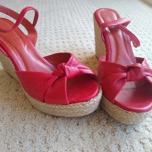 Wedge sandals - size 7